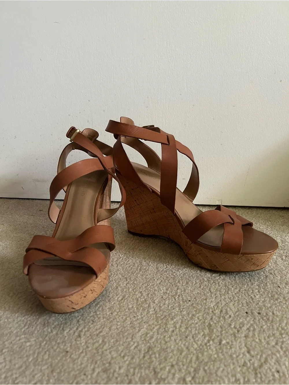 Franco Sarto Sandal platform wedges